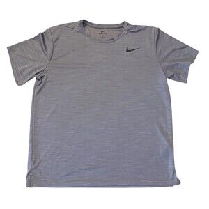 Nike Dri-Fit Shirt Men’s XXLT Gray Athletic Tee Lightweight Tall Fit Training